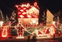 Christmas Outdoor Lights in South-Hungary