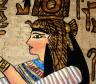 Egyptian painting of Aset/Isis